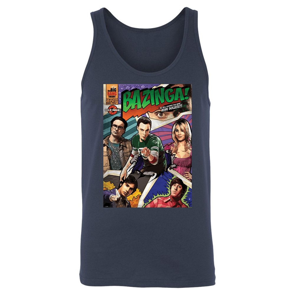 Unisex Jersey Tank - UVE9NU42 - Navy - 2