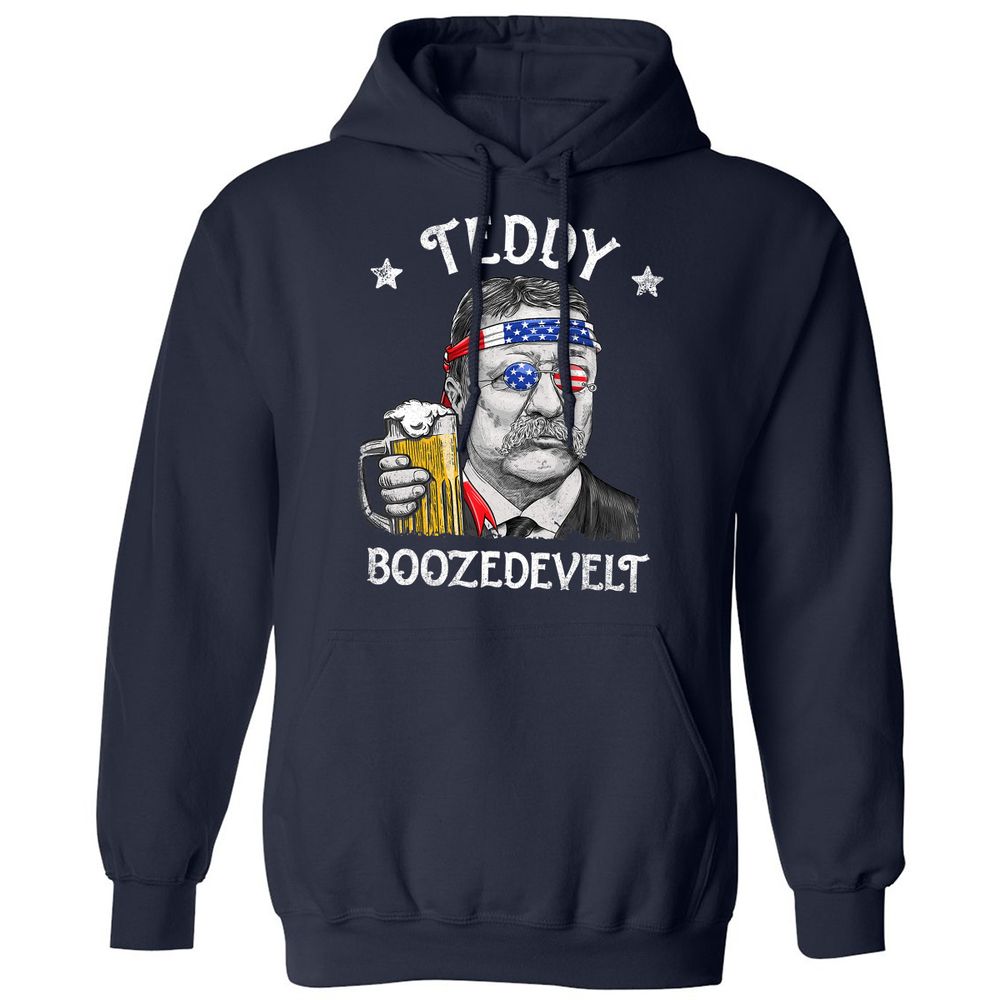 Classic Unisex Hoodie - PE77CMAU - Navy - 2