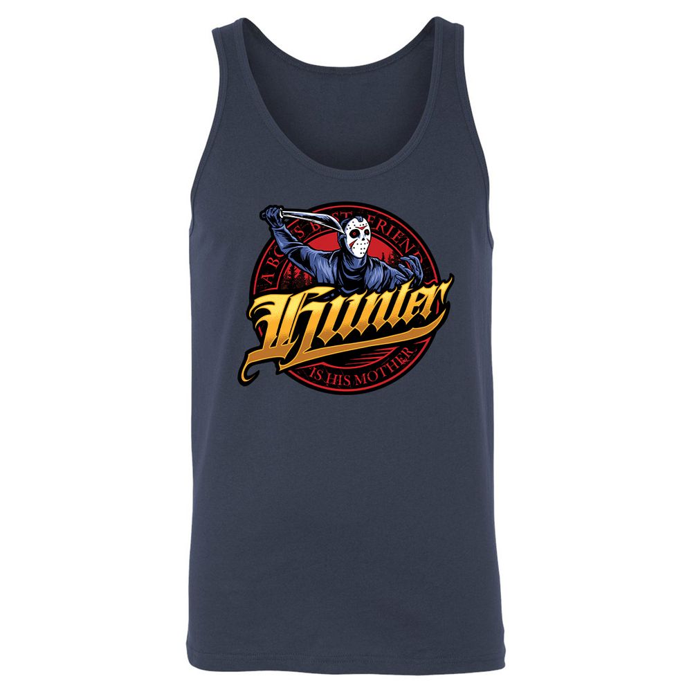 Unisex Jersey Tank - UNJ7XM27 - Navy - 2