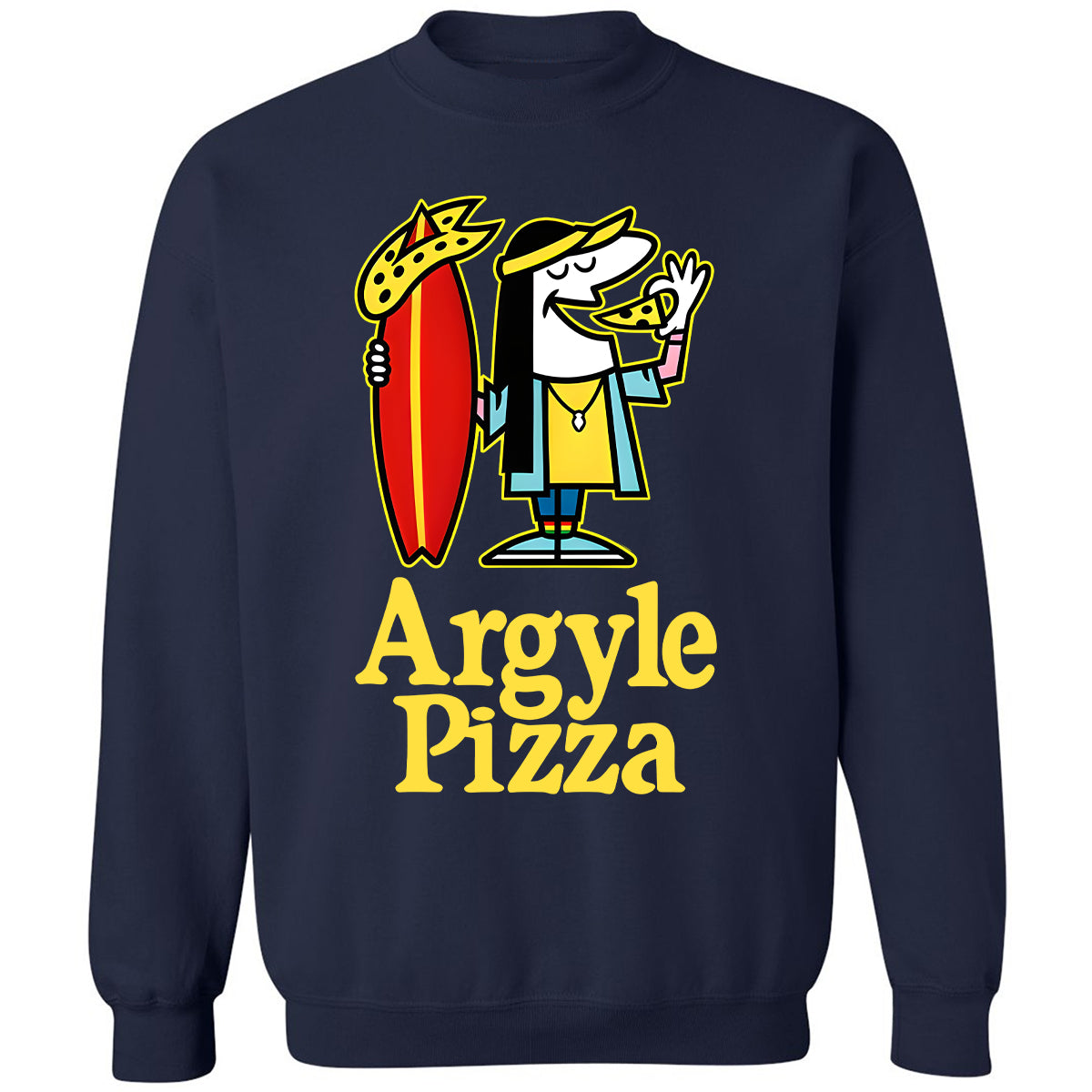 Classic Unisex Sweatshirt - RBJ4NVJA - Navy - 2