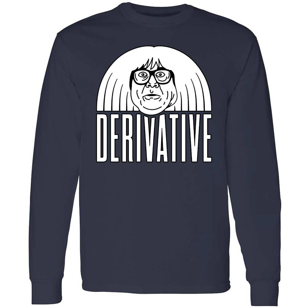 Long Sleeve T-Shirt - LPUYF6TJ - Navy - 2