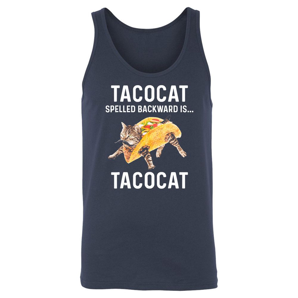 Unisex Jersey Tank - S2B5ZRF7 - Navy - 2