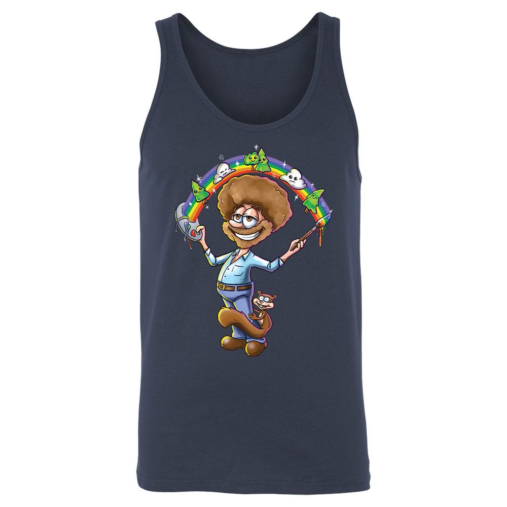 Unisex Jersey Tank - PPD4C5QE - Navy - 2