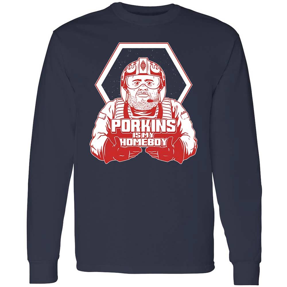 Porkins Is My Homeboy - Navy - 2