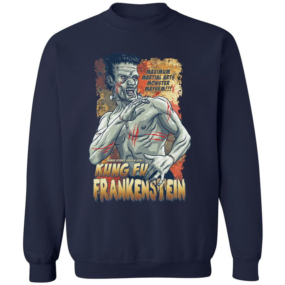 Classic Unisex Sweatshirt - R1QJ7WV8 - Navy - 2