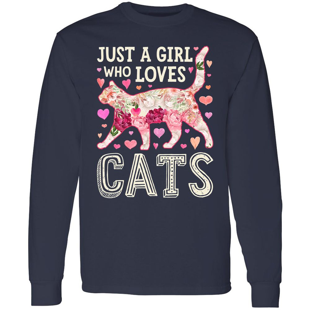 Long Sleeve T-Shirt - Q9VQZEZA - Navy - 2