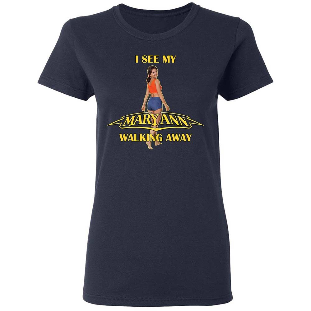 Women's T-Shirt - TT644XQH - Navy - 2