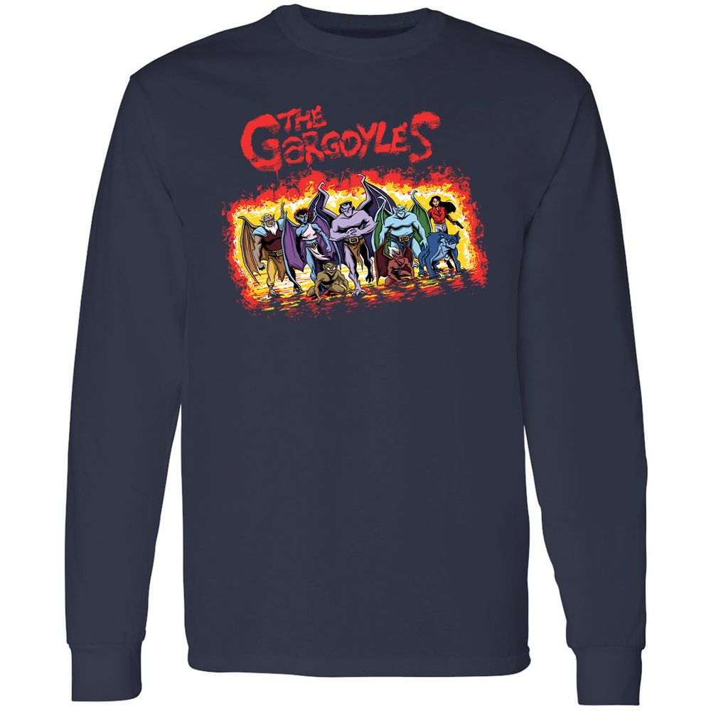 Long Sleeve T-Shirt - BRN5J6B6 - Navy - 2