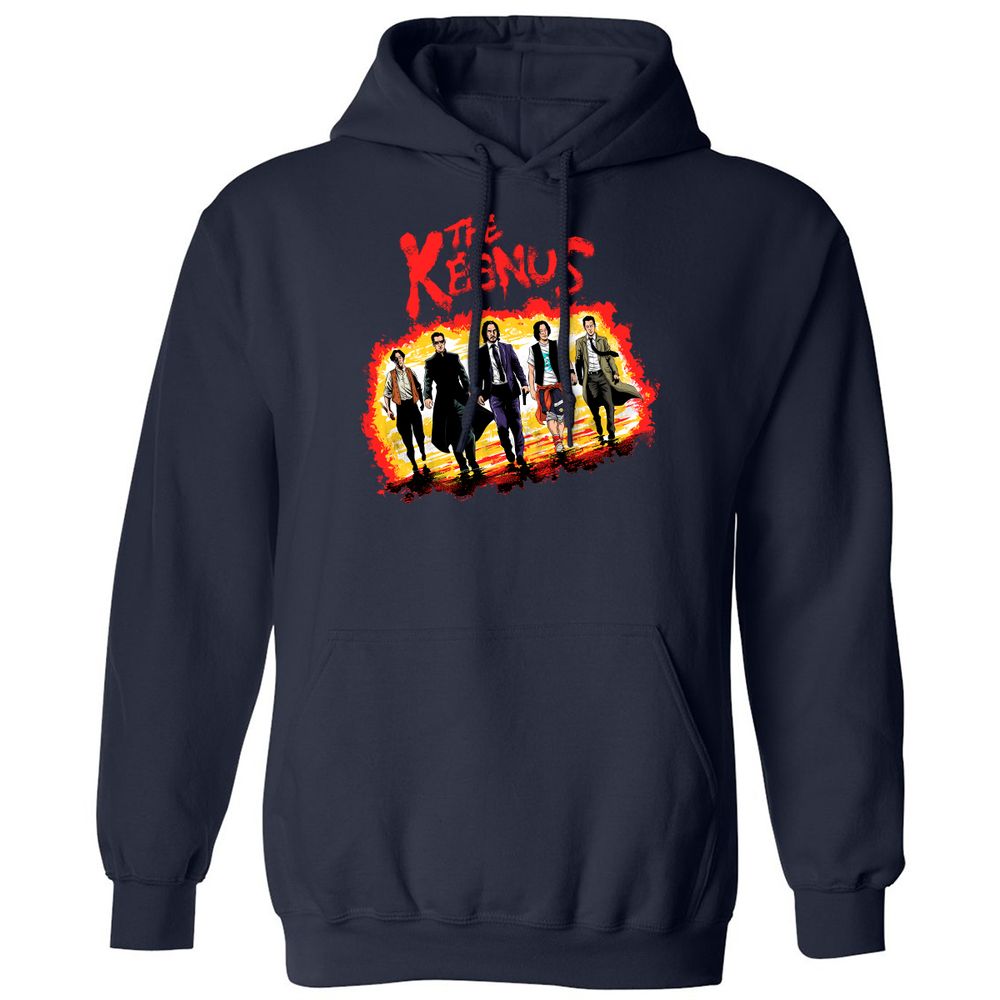 Classic Unisex Hoodie - XGZAF8AY - Navy - 2