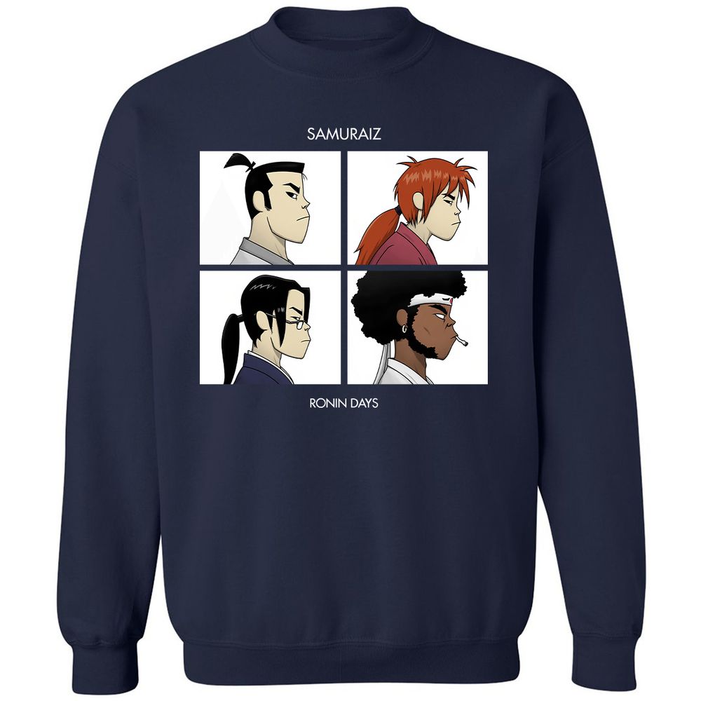 Classic Unisex Sweatshirt - JBYMRZGG - Navy - 2