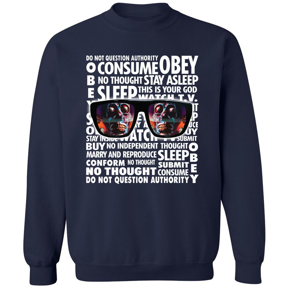Classic Unisex Sweatshirt - GSC5G97X - Navy - 2