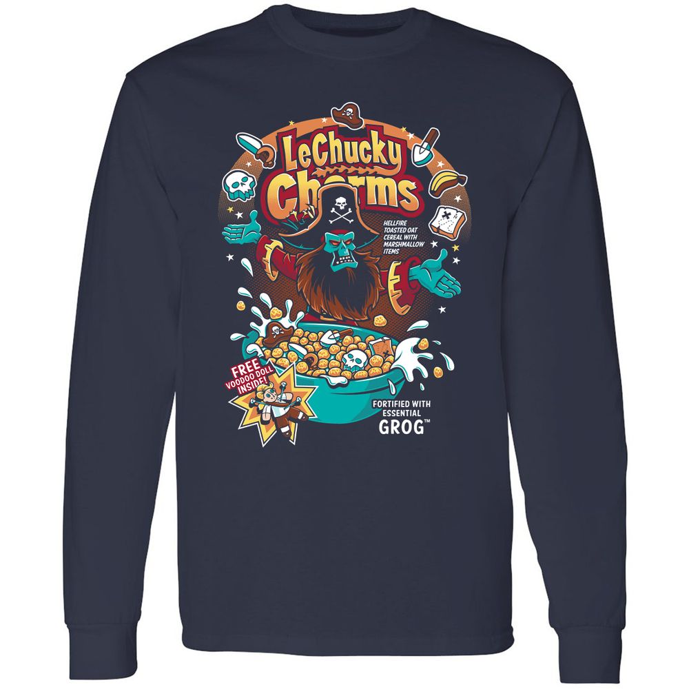 Long Sleeve T-Shirt - F8QSKV5Z - Navy - 2