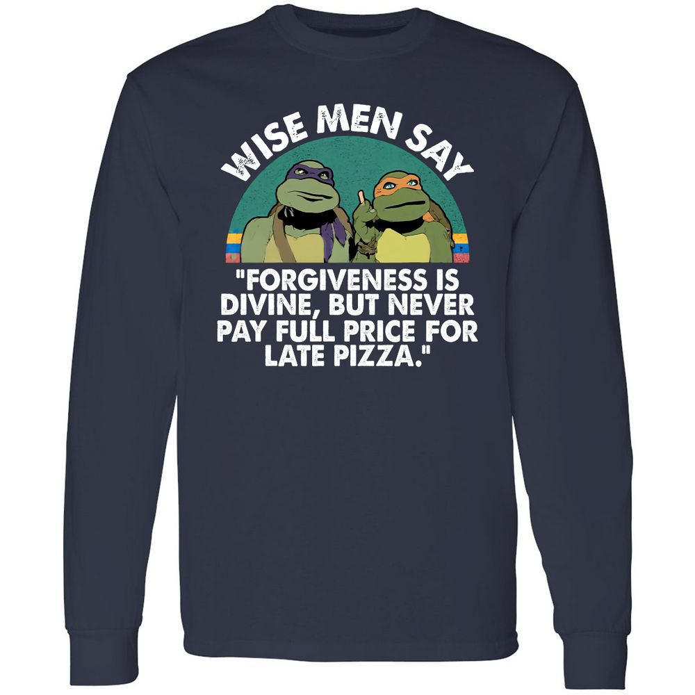 Long Sleeve T-Shirt - WHBNFJT6 - Navy - 2