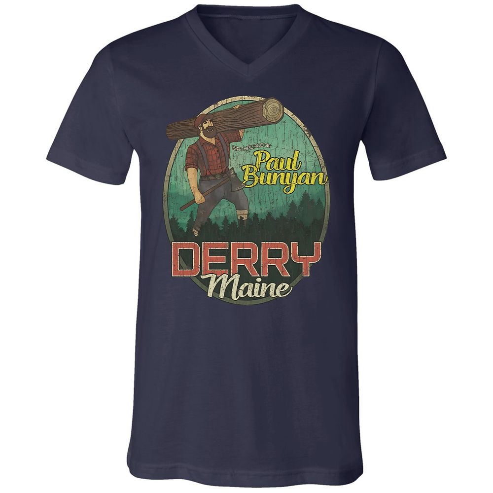 Derry Birthplace of Paul Bunyan - Navy - 2