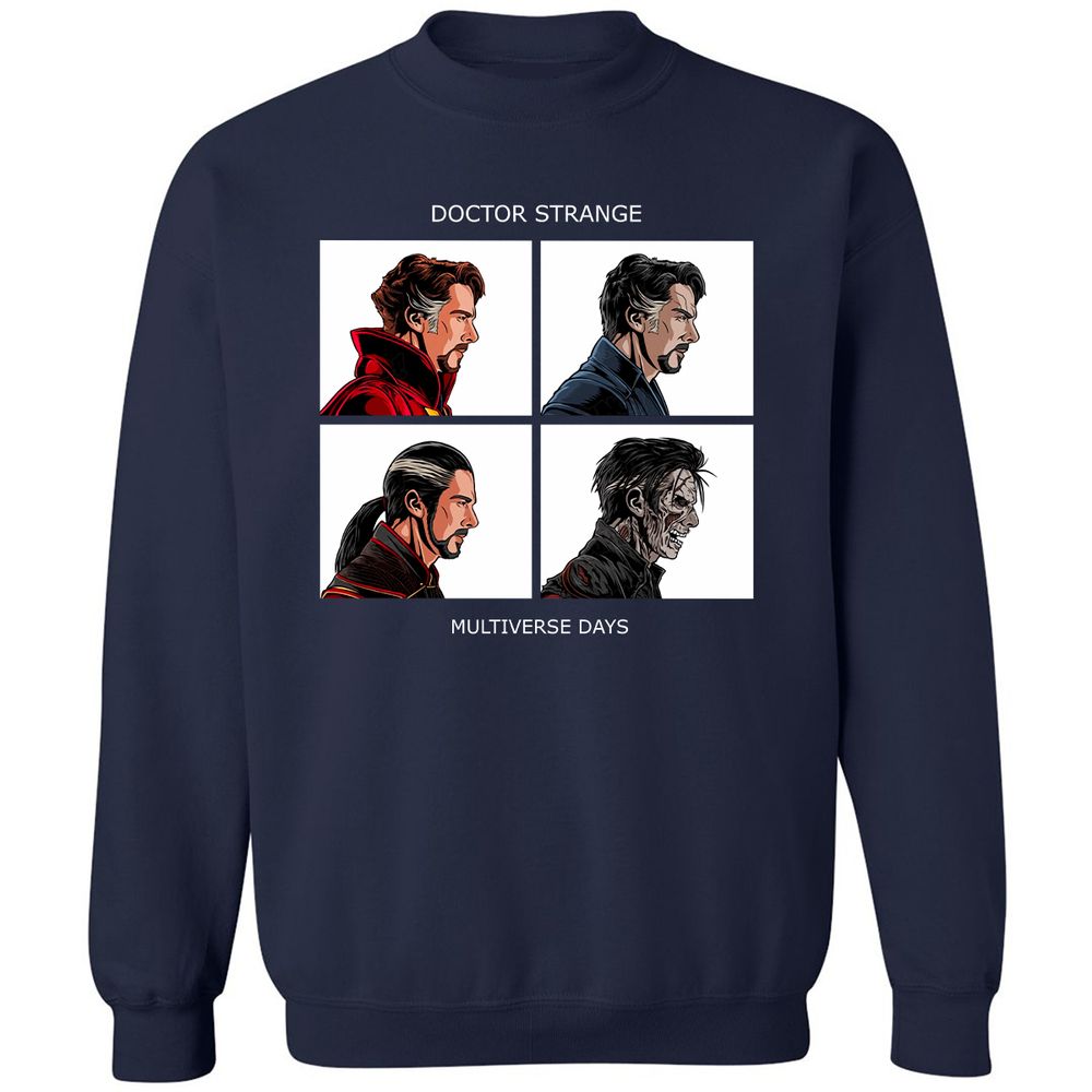 Classic Unisex Sweatshirt - YX2GRUJM - Navy - 2