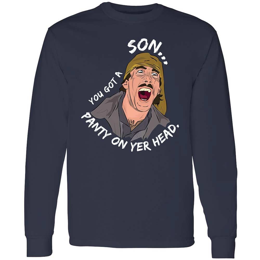 Panty on Yer Head - Navy - 2