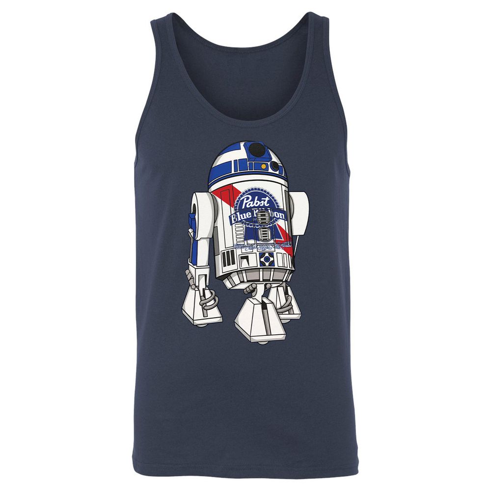 Unisex Jersey Tank - LZA8TQM7 - Navy - 2