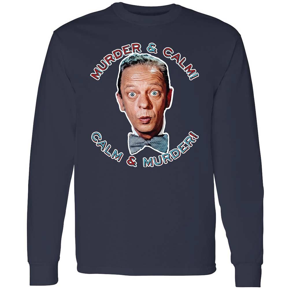 Long Sleeve T-Shirt - 527H9MX7 - Navy - 2