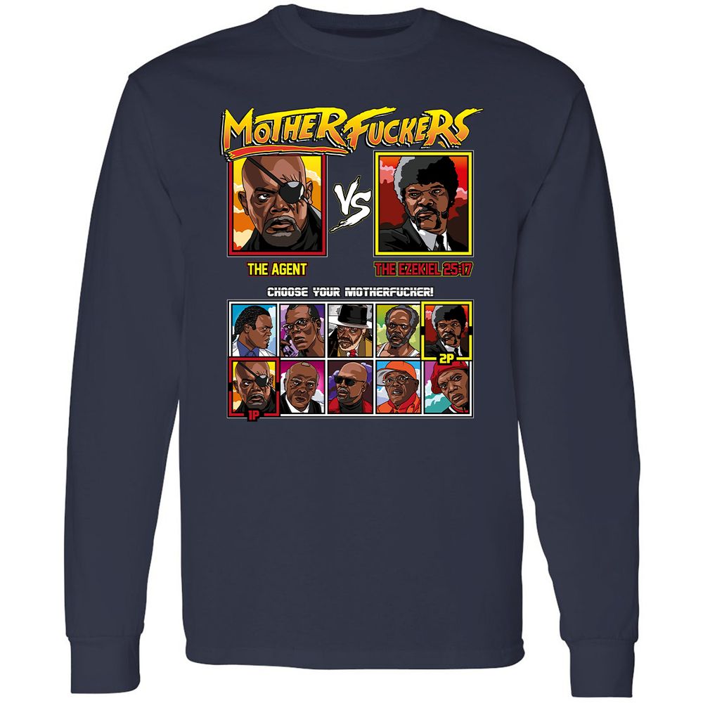 Long Sleeve T-Shirt - 7N8HLNHM - Navy - 2
