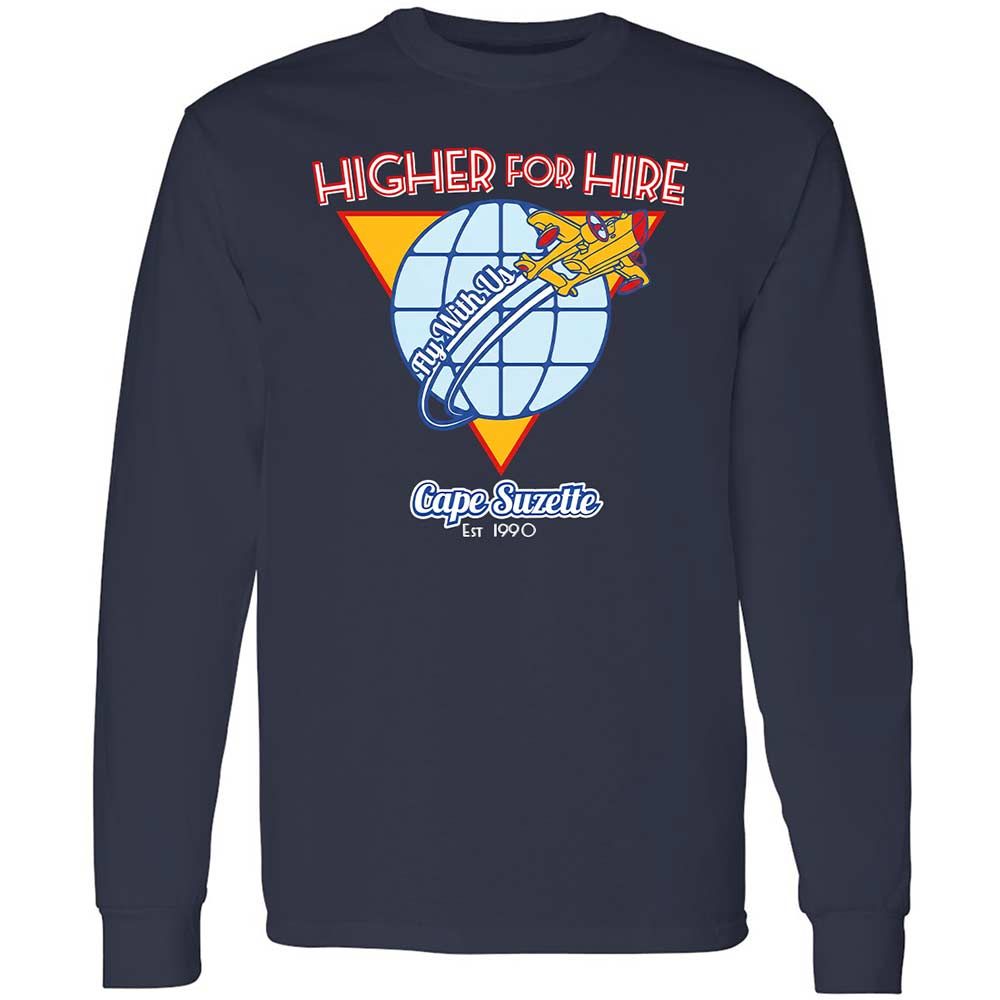 Higher For Hire - Navy - 2