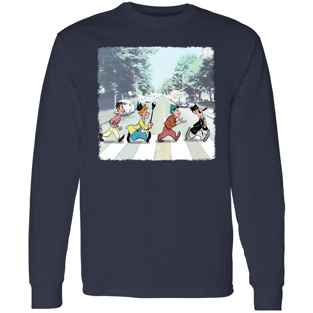 Long Sleeve T-Shirt - 8KTVMS19 - Navy - 2