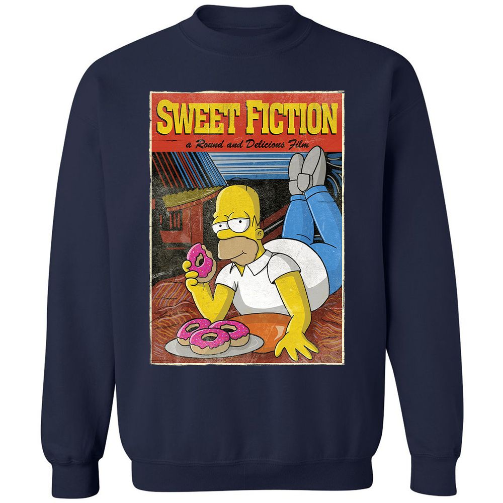 Classic Unisex Sweatshirt - F8QU4WJ1 - Navy - 2