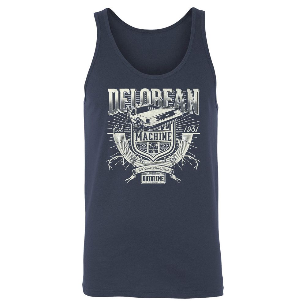 Unisex Jersey Tank - AEPFPJGP - Navy - 2