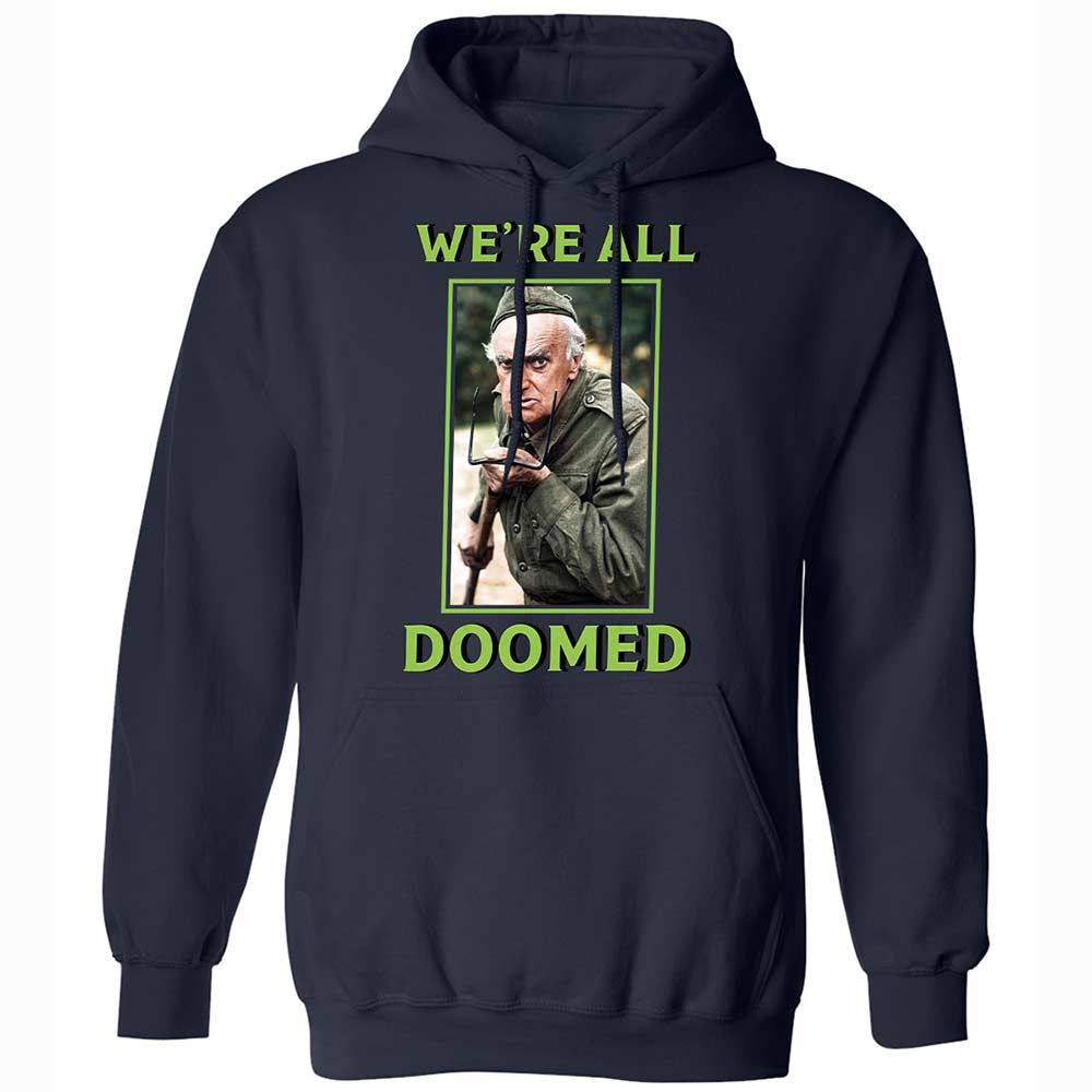 Classic Unisex Hoodie - A6YQ9QRE - Navy - 2