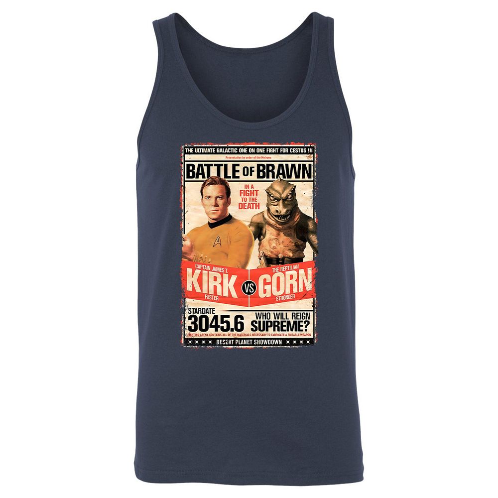 Unisex Jersey Tank - E1WYJTKX - Navy - 2