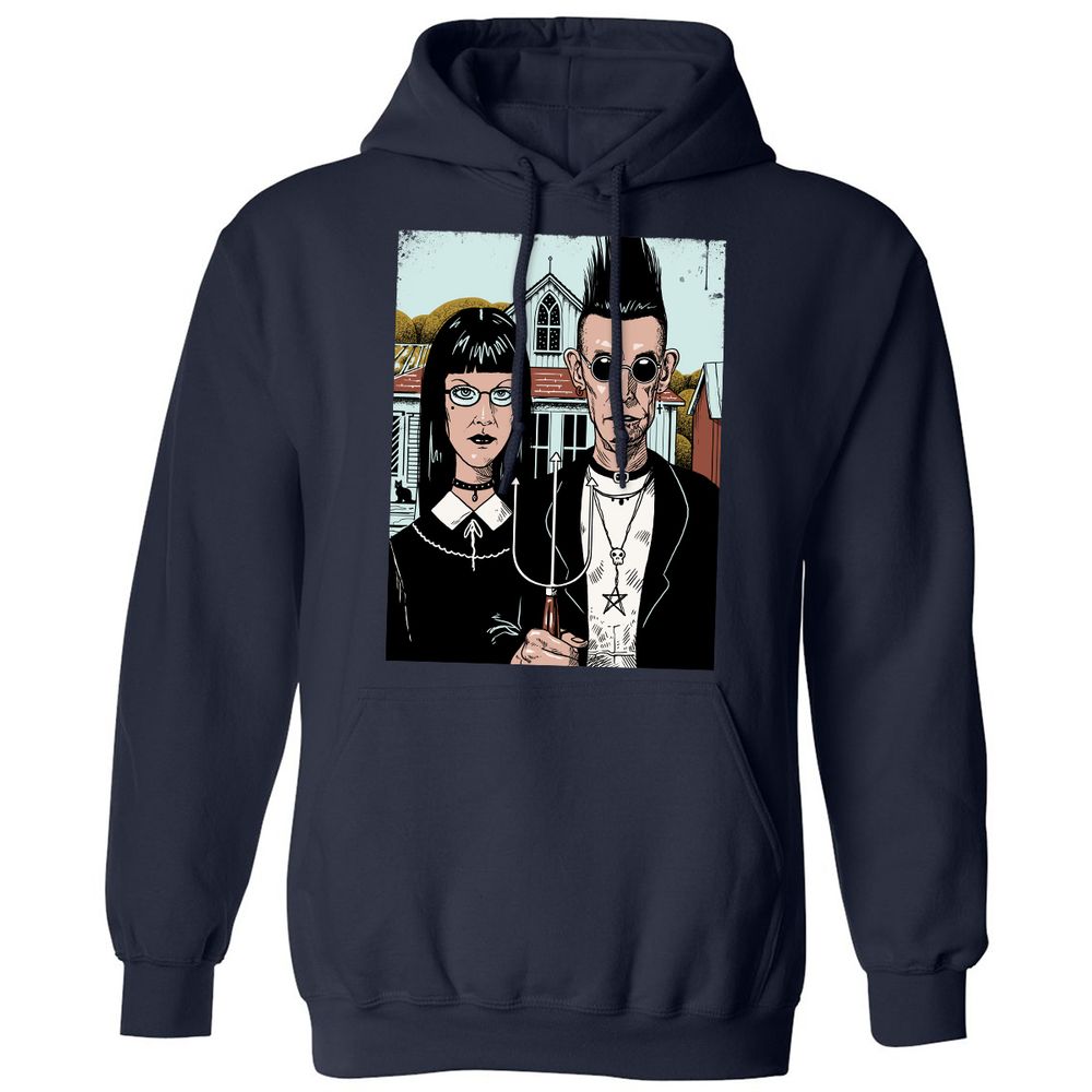 Classic Unisex Hoodie - GH8DRQSB - Navy - 2