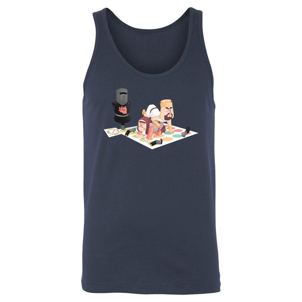 Unisex Jersey Tank - CQ33WZ8H - Navy - 2