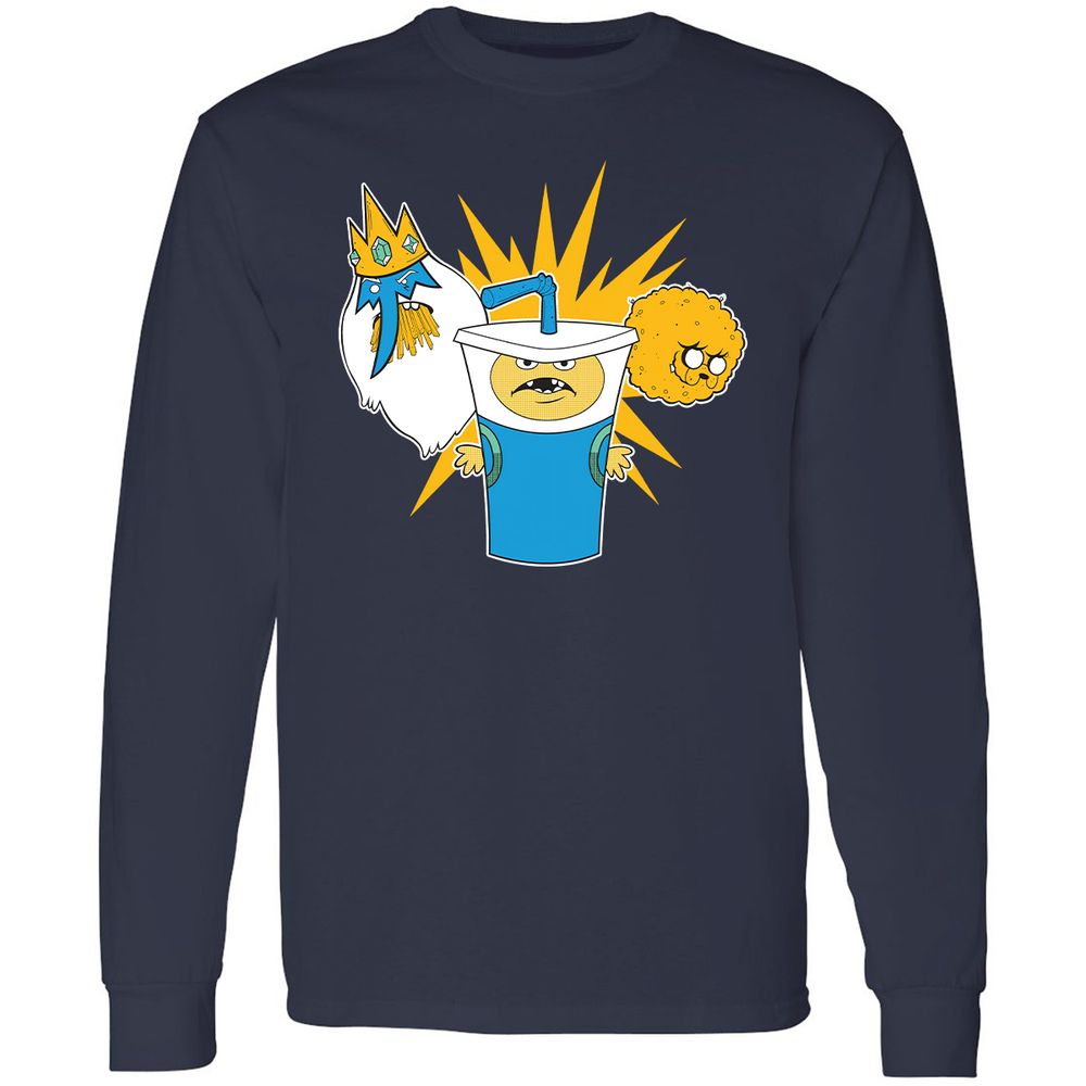 Long Sleeve T-Shirt - MXUGG8N2 - Navy - 2