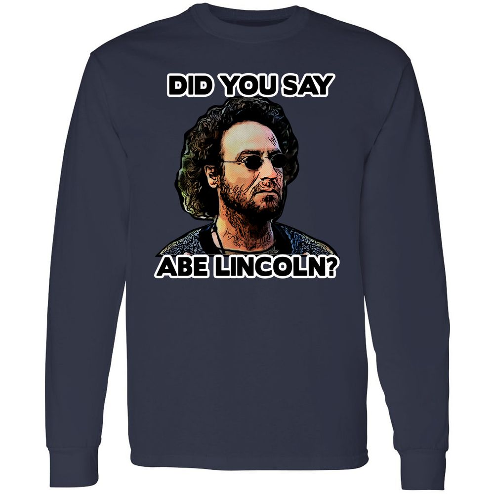 Long Sleeve T-Shirt - MDGD2XF3 - Navy - 2