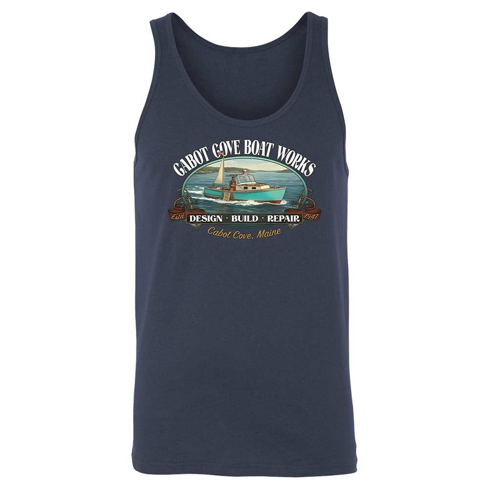 Unisex Jersey Tank - CYN9S6LV - Navy - 2