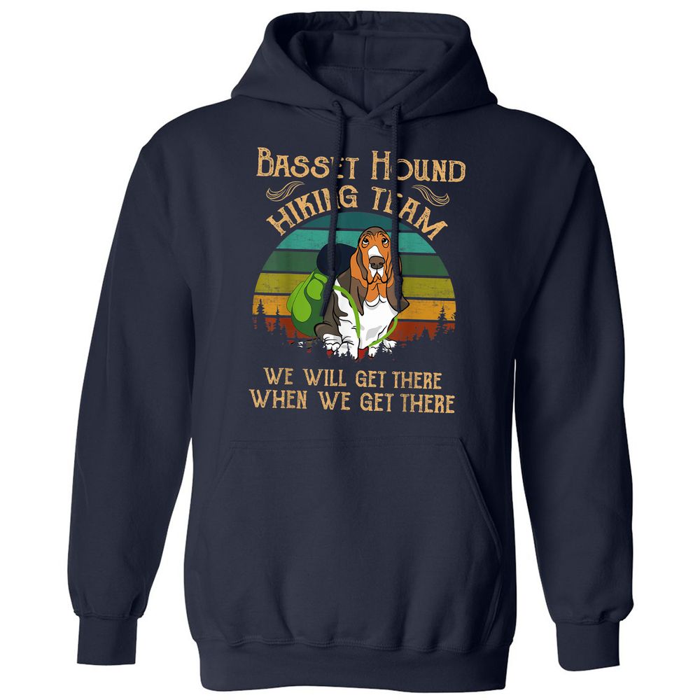 Classic Unisex Hoodie - ZL5H2G2R - Navy - 2