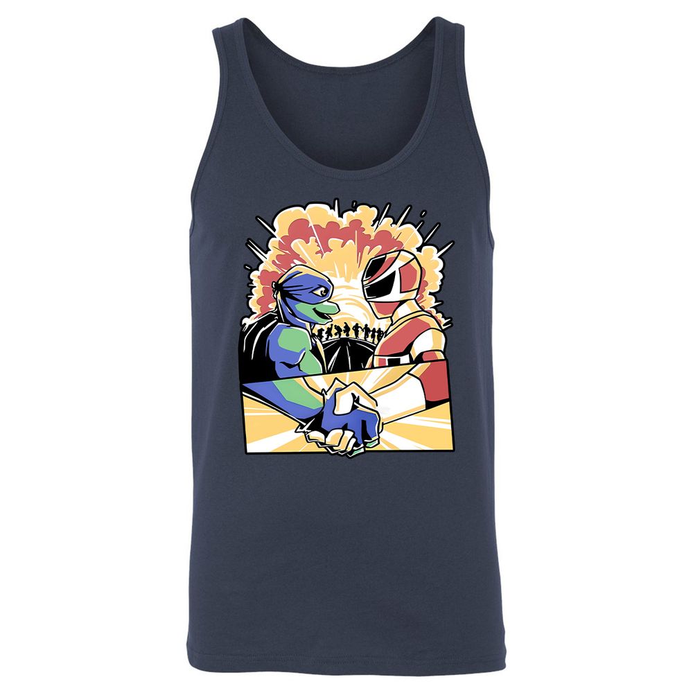 Unisex Jersey Tank - ZQAXTNFH - Navy - 2