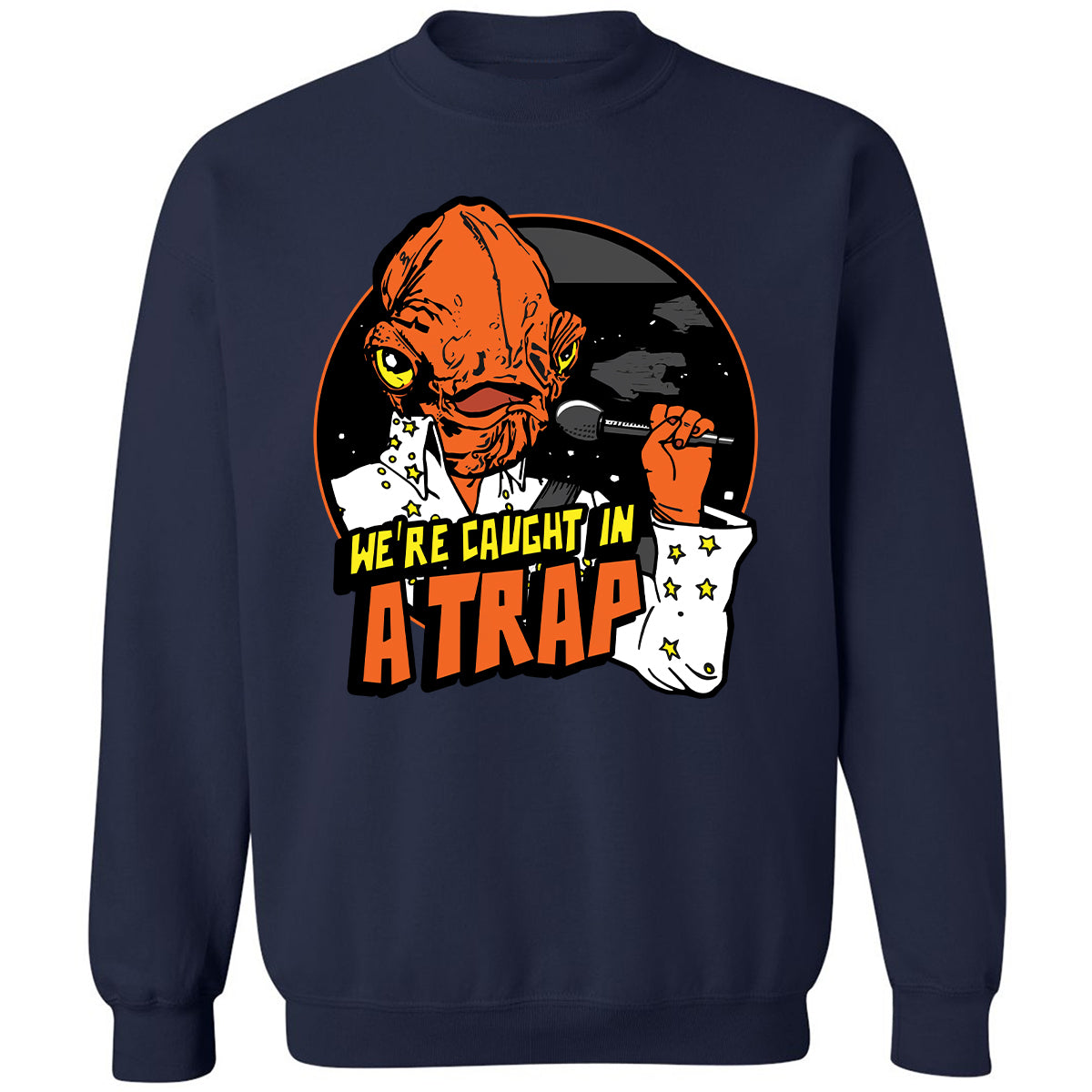 Classic Unisex Sweatshirt - 3XNXZMHN - Navy - 2