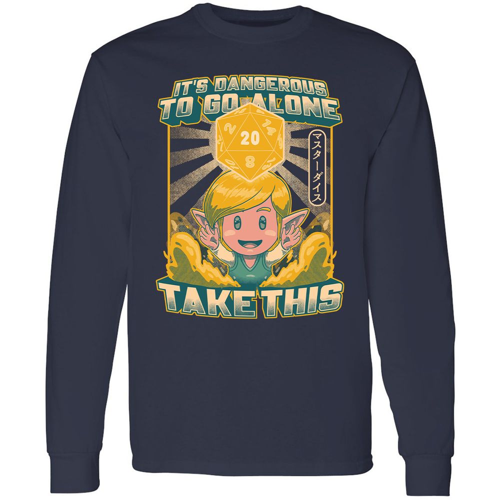 Long Sleeve T-Shirt - E7JPK7L5 - Navy - 2