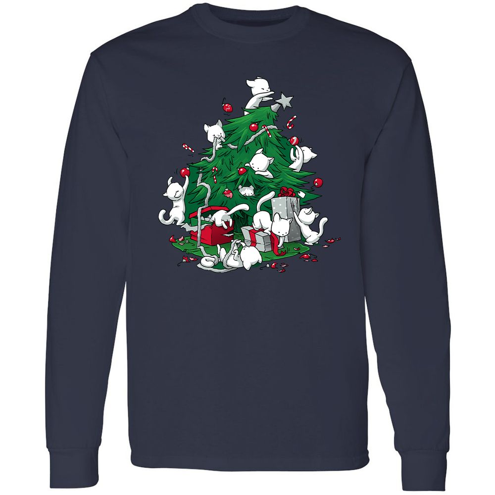 Long Sleeve T-Shirt - ZA4LCA91 - Navy - 2