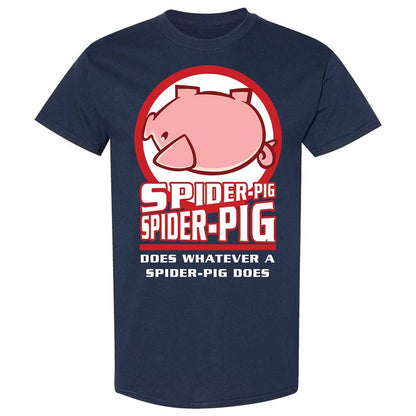 Spider-Pig, Spider-Pig - Navy - 2