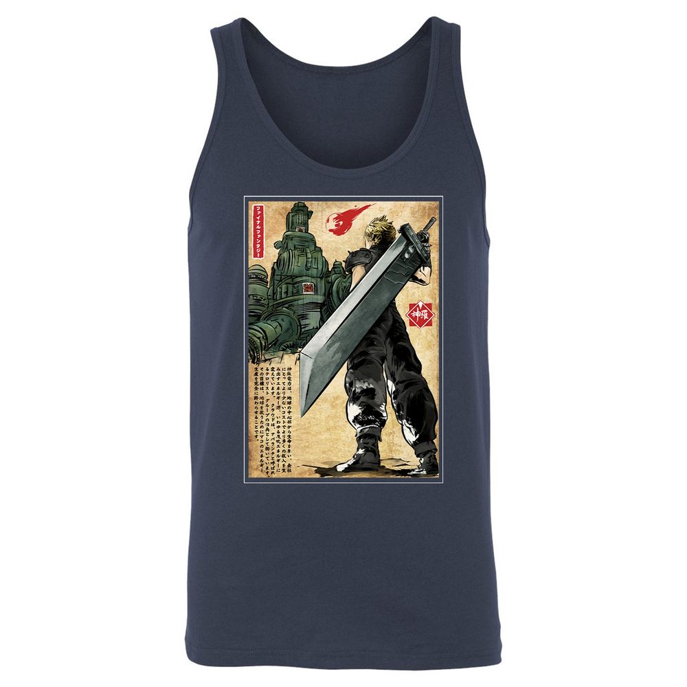 Unisex Jersey Tank - 5HZH82DJ - Navy - 2