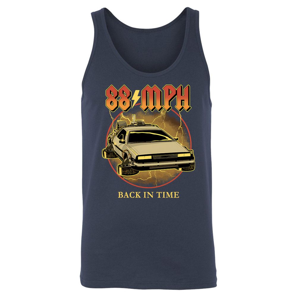 Unisex Jersey Tank - VXGKZN7W - Navy - 2