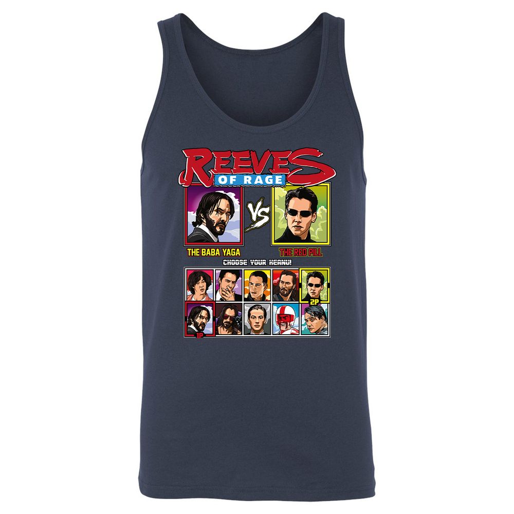 Unisex Jersey Tank - Z4BF7NR9 - Navy - 2