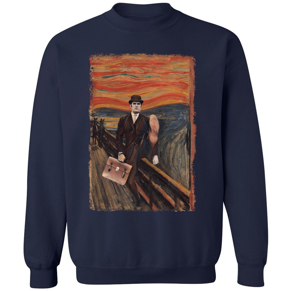 Classic Unisex Sweatshirt - VGW6EHD4 - Navy - 2