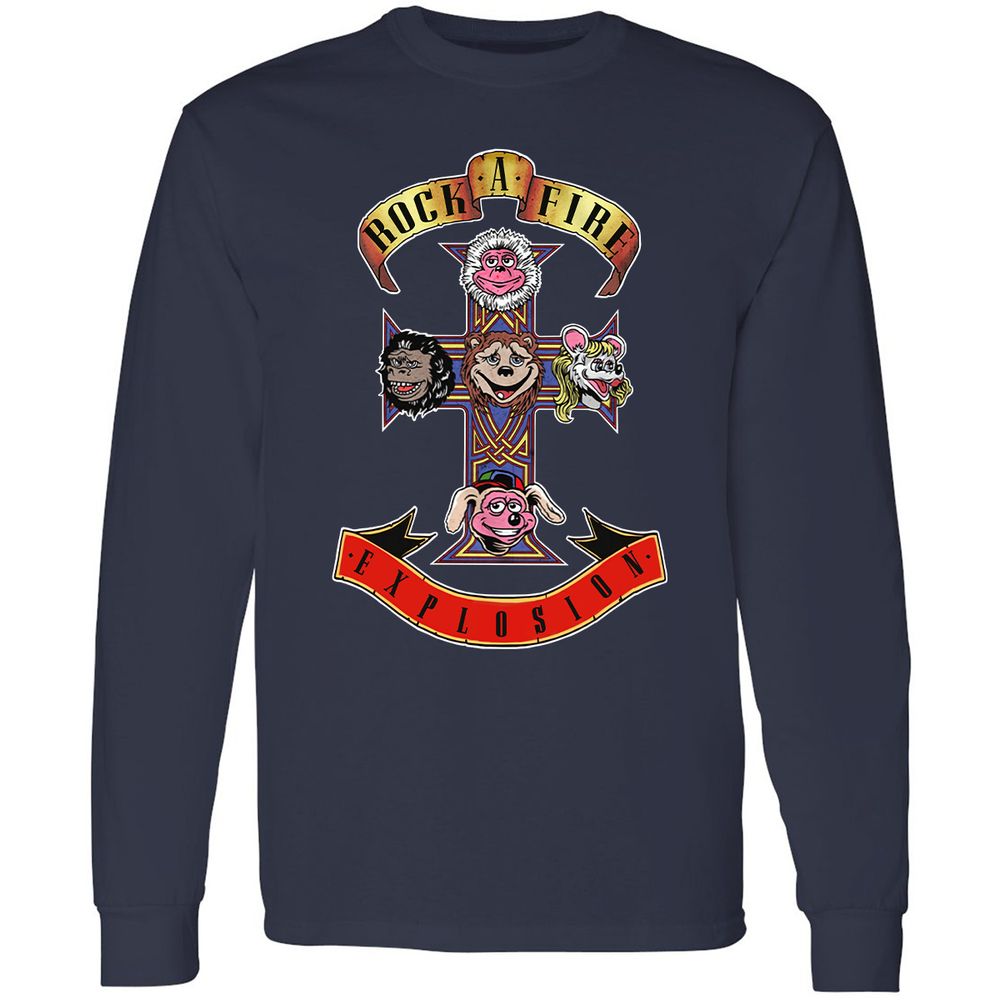 Long Sleeve T-Shirt - 1EKAPUXP - Navy - 2