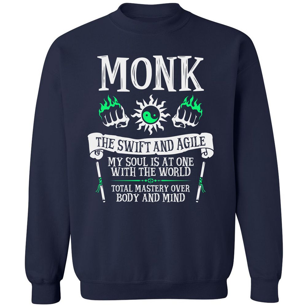 Classic Unisex Sweatshirt - HRZ6DKD7 - Navy - 2