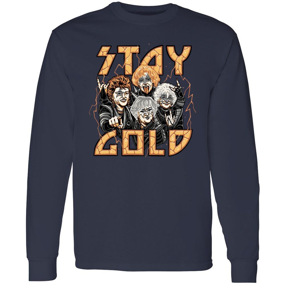 Long Sleeve T-Shirt - JLTG77RZ - Navy - 2