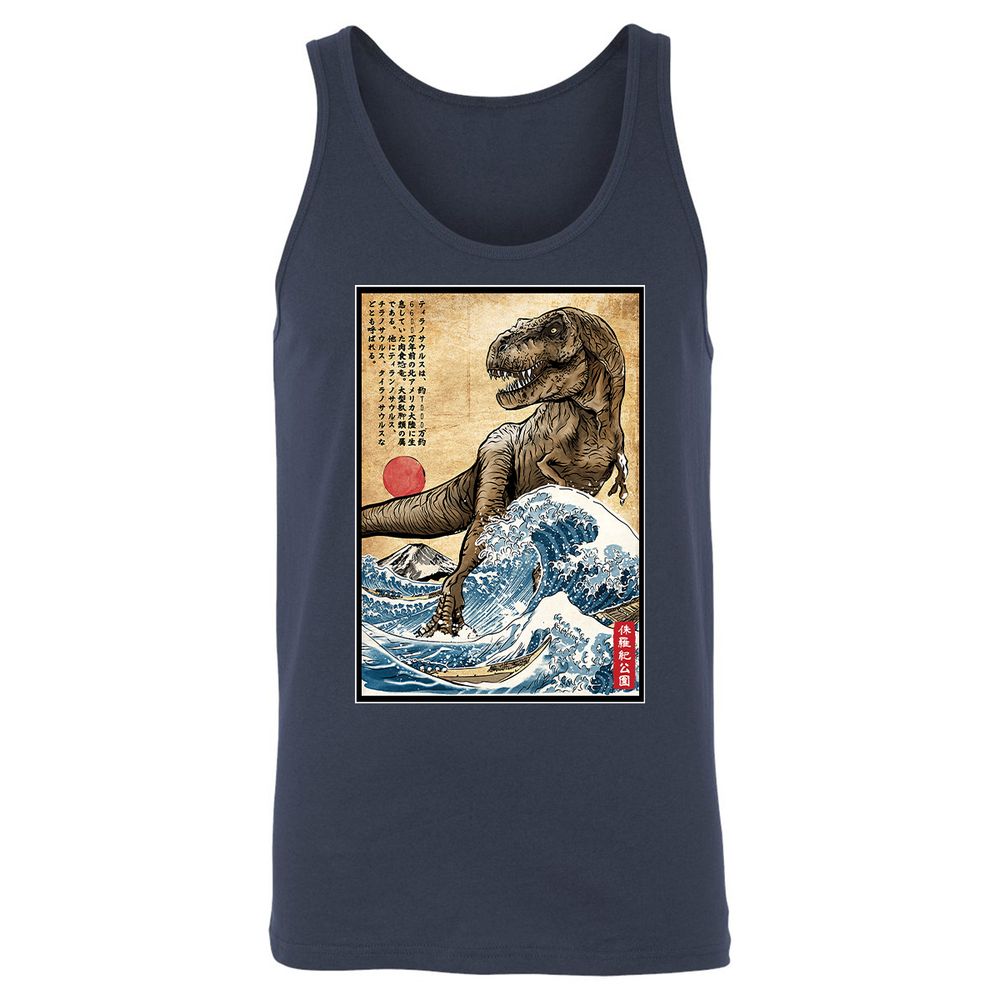 Unisex Jersey Tank - 3K3KMU2G - Navy - 2