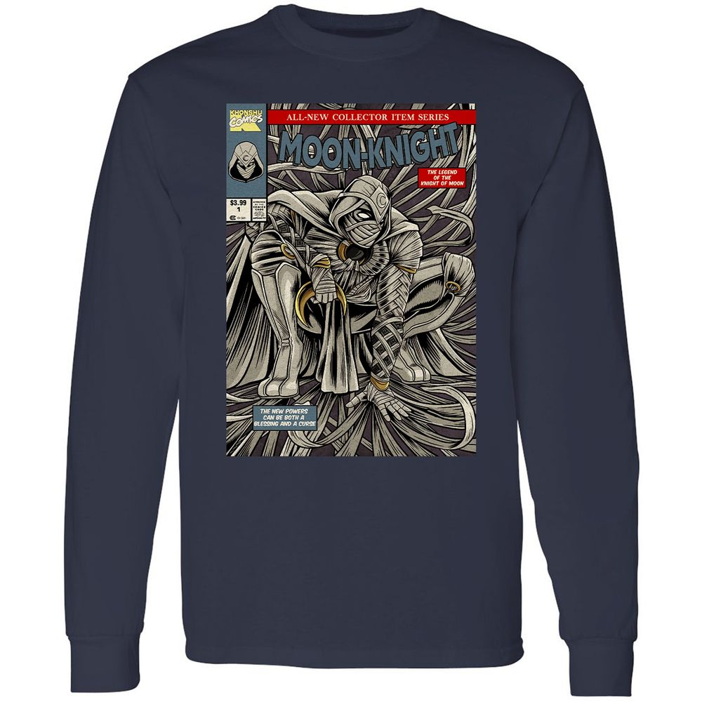 Long Sleeve T-Shirt - HFK11GJA - Navy - 2