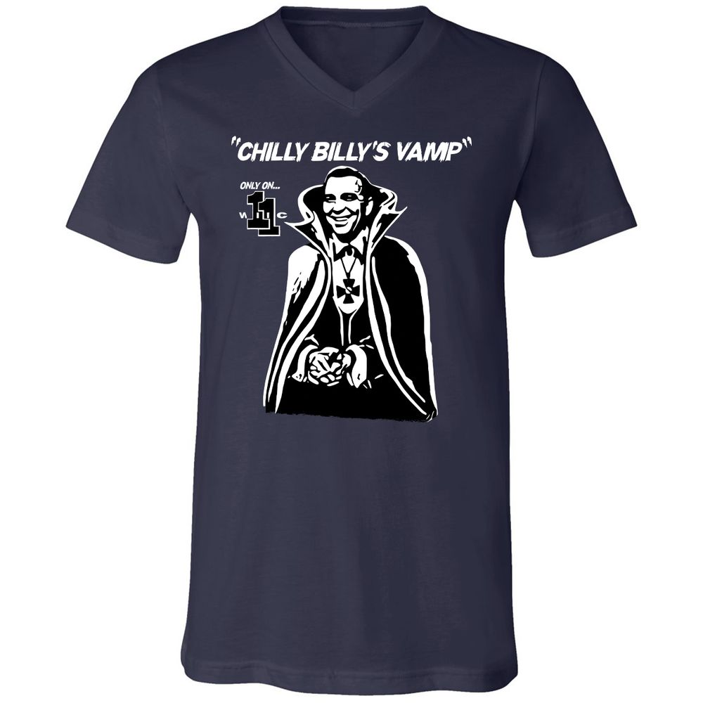 Unisex V-Neck T-Shirt - BL22T6U6 - Navy - 2